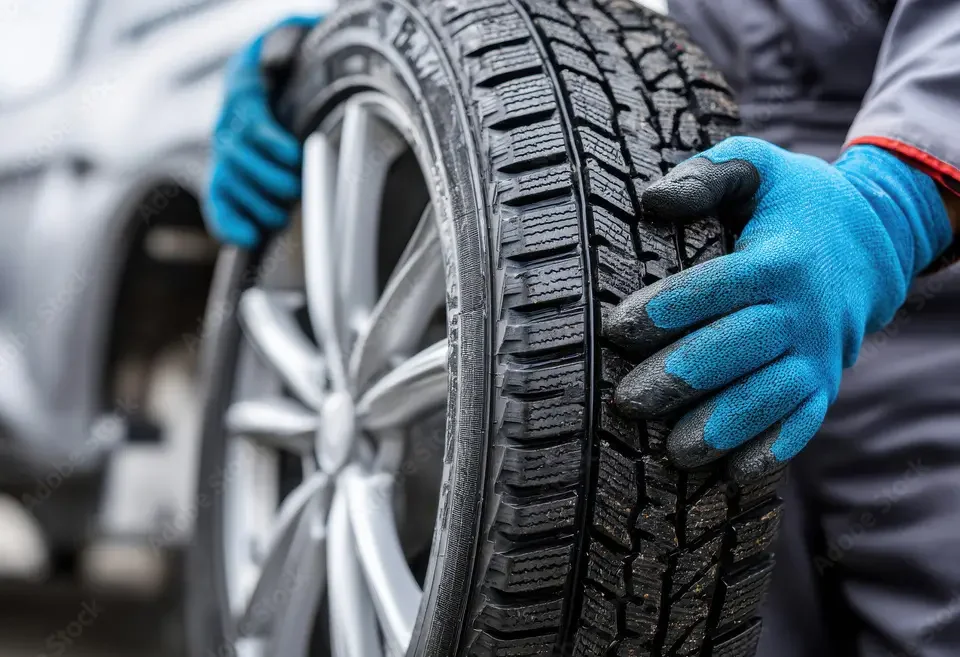 New Tire Mobile installation